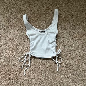 zara crop top